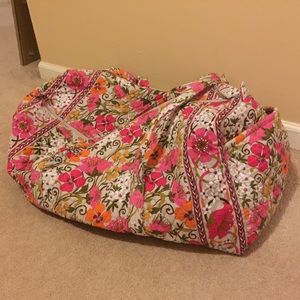 Vera Bradley Extra Large tea garden duffel bag